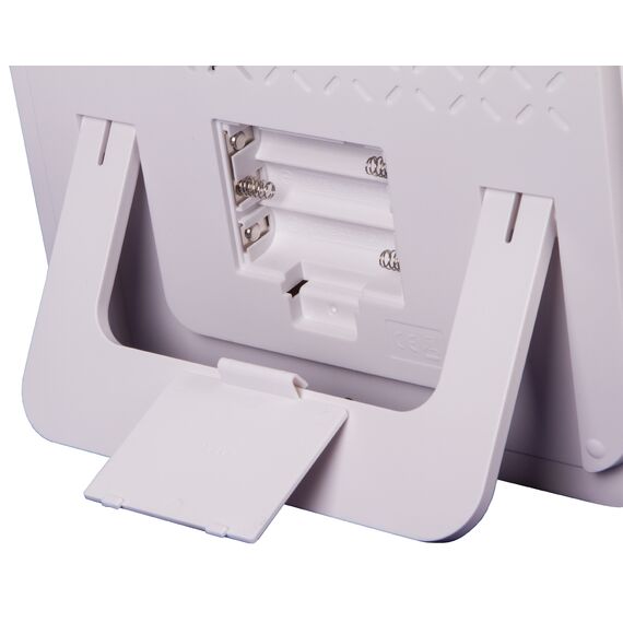 Часы настенные Bresser MyTime LCD, белые, фото , изображение 7