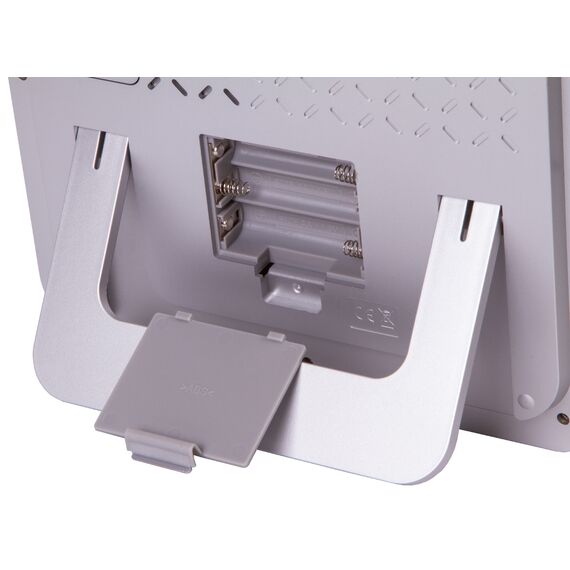 Часы настенные Bresser MyTime LCD, серебристые, фото , изображение 7