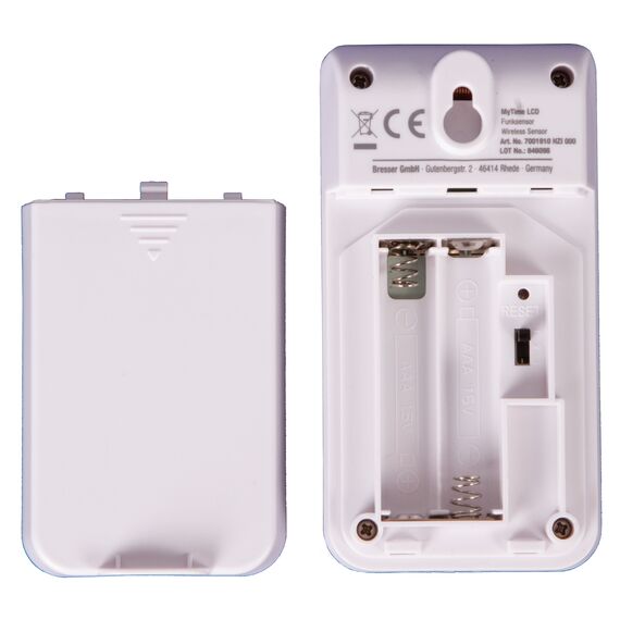 Часы настенные Bresser MyTime LCD, серебристые, фото , изображение 10