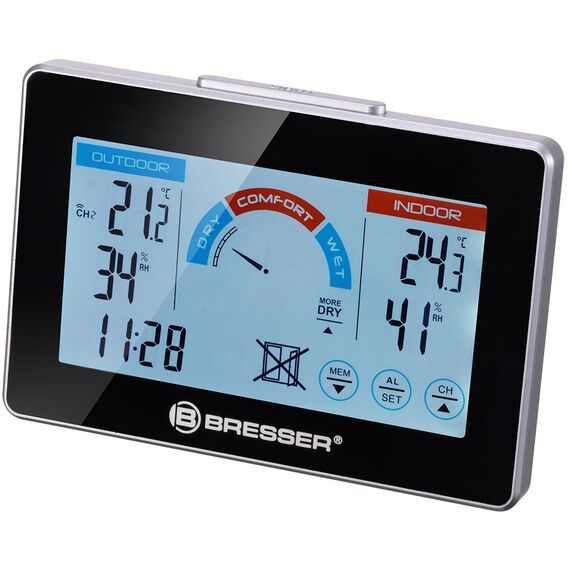 Гигрометр Bresser DCF с функцией рекомендации проветривания помещений, фото 