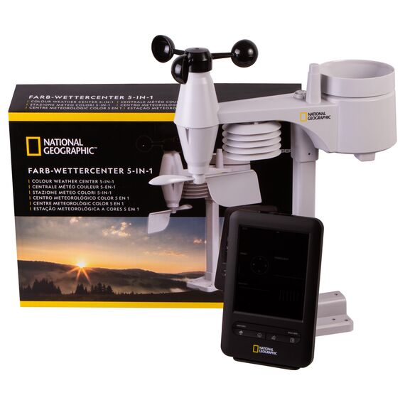 Метеостанция Bresser National Geographic «5 в 1» с цветным экраном, фото , изображение 13