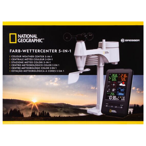 Метеостанция Bresser National Geographic «5 в 1» с цветным экраном, фото , изображение 15