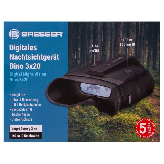 Бинокль ночного видения Bresser 3x20, цифровой, фото , изображение 12