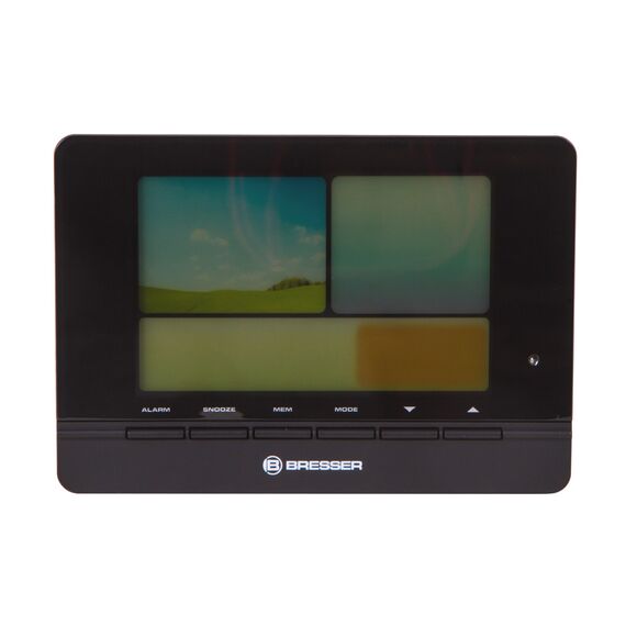 Метеостанция Bresser MeteoTrend Colour с радиоуправлением, черная, фото , изображение 3