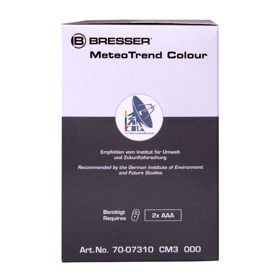 Метеостанция Bresser MeteoTrend Colour с радиоуправлением, черная, фото , изображение 12