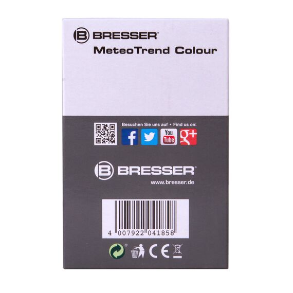 Метеостанция Bresser MeteoTrend Colour с радиоуправлением, черная, фото , изображение 13