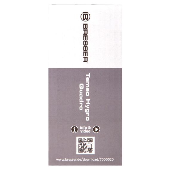 Метеостанция Bresser Temeo Hygro Quadro, черная, фото , изображение 13