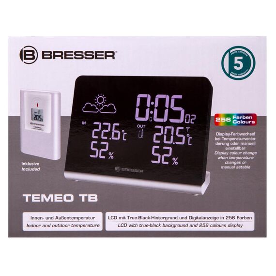 Метеостанция Bresser Temeo TB с радиоуправлением, фото , изображение 13