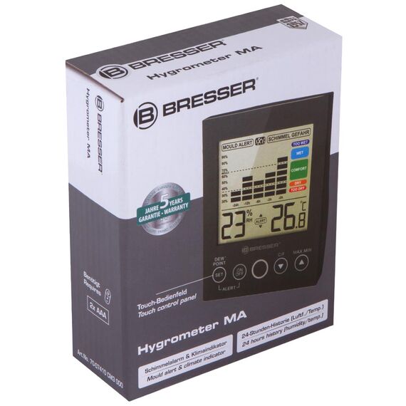 Гигрометр Bresser Mould Alert, черный, фото , изображение 7