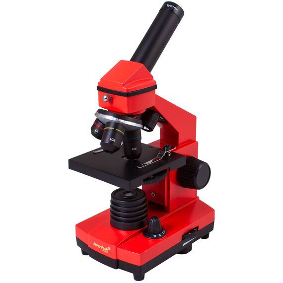 Микроскоп Levenhuk Rainbow 2L PLUS Orange\Апельсин, фото 