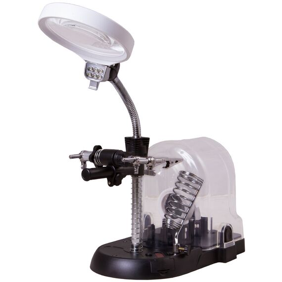 Мультилупа Levenhuk Zeno Multi ML17, черная, фото 