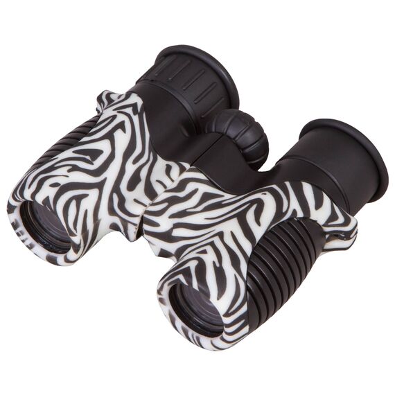 Бинокль детский Bresser National Geographic 6x21 «Зебра», фото 