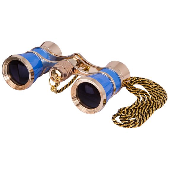 Театральный бинокль с цепочкой Levenhuk Broadway 325C Blue Wave, фото 
