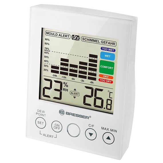 Гигрометр Bresser Mould Alert, белый, фото 