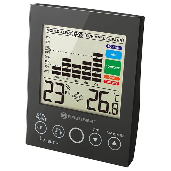 Гигрометр Bresser Mould Alert, черный, фото 
