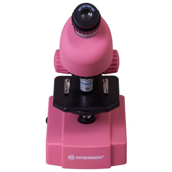 Микроскоп Bresser Junior 40–640x, розовый, фото , изображение 4