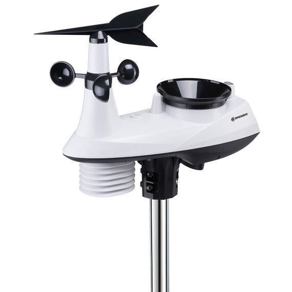 Метеостанция Bresser «6 в 1» Wi-Fi, профессиональная, черная, фото , изображение 3