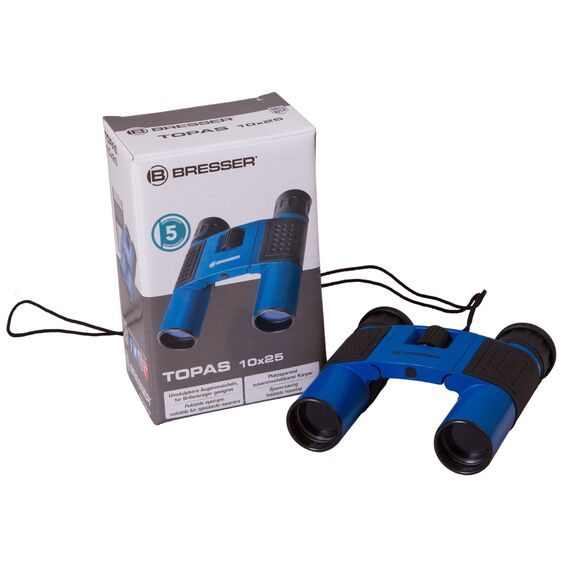 Бинокль Bresser Topas 10x25 Blue, фото , изображение 7