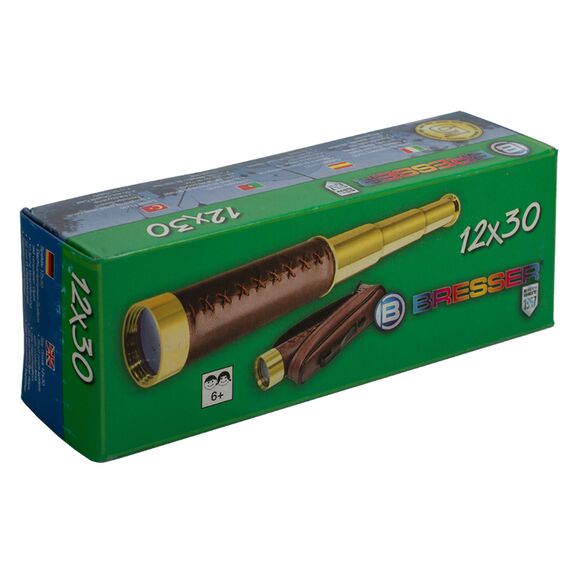 Зрительная труба Bresser «Капитанская» 12x30, фото , изображение 7