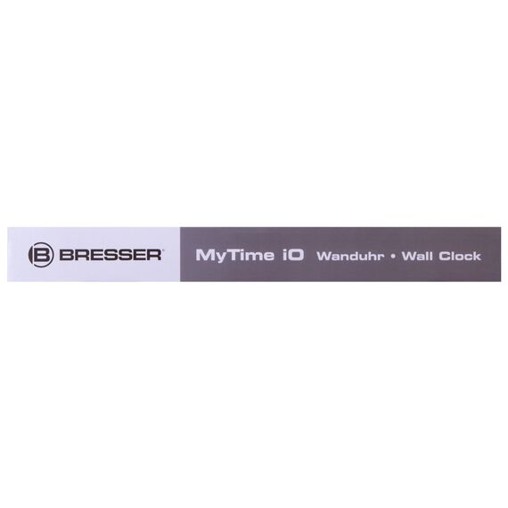 Метеостанция (настенные часы) Bresser MyTime io, 30 см, черная, фото , изображение 15